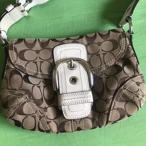 Coach Jacquard hobo purse